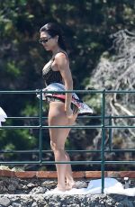 KOURTNEY KARDASHIAN in Swimsuit on Vacation in Portofino 08/04/2019