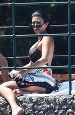 KOURTNEY KARDASHIAN in Swimsuit on Vacation in Portofino 08/04/2019