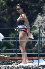 KOURTNEY KARDASHIAN in Swimsuit on Vacation in Portofino 08/04/2019