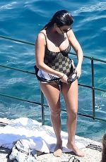 KOURTNEY KARDASHIAN in Swimsuit on Vacation in Portofino 08/04/2019
