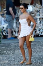 KOURTNEY KARDASHIAN Out and About in Portofino 08/03/2019