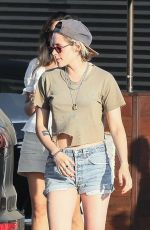 KRISTEN STEWART and EMMA ROBERTS at Nobu in Malibu 08/25/2019