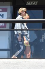 KRISTEN STEWART and SUZIE REIMER Leaves a Spa Los Angeles 07/28/2019