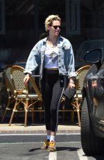 KRISTEN STEWART and SUZIE REIMER Leaves a Spa Los Angeles 07/28/2019