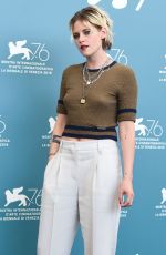 KRISTEN STEWART at Seberg Photocall at 2019 Venice Film Festival 08/30/2019