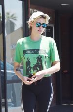 KRISTEN STEWART Leaves a Gym in Los Angeles 08/04/2019