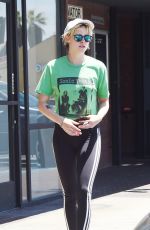 KRISTEN STEWART Leaves a Gym in Los Angeles 08/04/2019