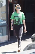 KRISTEN STEWART Leaves a Gym in Los Angeles 08/04/2019