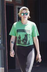 KRISTEN STEWART Leaves a Gym in Los Angeles 08/04/2019