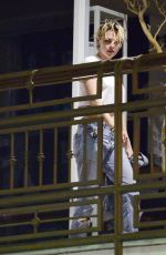 KRISTEN STEWART Leaves Sushi Park Restaurant in Los Angeles 08/06/2019