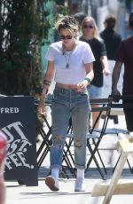 KRISTEN STEWART Out and About in Los Angeles 08/28/2019
