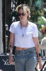 KRISTEN STEWART Out and About in Los Angeles 08/28/2019