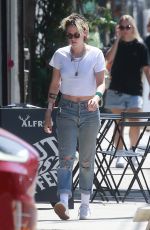 KRISTEN STEWART Out and About in Los Angeles 08/28/2019