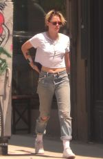 KRISTEN STEWART Out and About in Los Angeles 08/28/2019