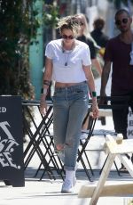 KRISTEN STEWART Out and About in Los Angeles 08/28/2019
