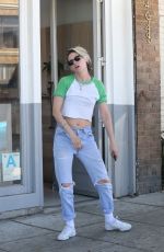 KRISTEN STEWART Out for Lunch at Kismet Restaurant in Los Feliz 08/13/2019