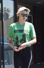 KRISTEN STEWART Out in Los Angeles 08/04/2019