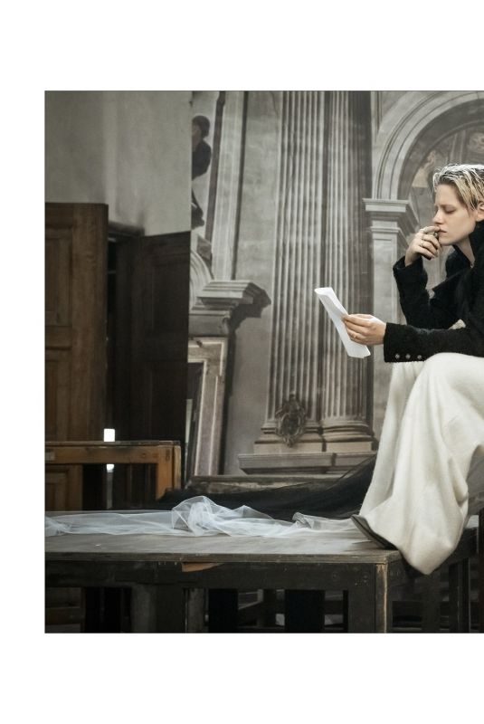 KRISTEN STEWART – Pirelli Calendar 2020, Behind the Scene