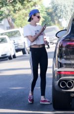 KRISTEN STEWART Plays Softball in Los Angeles 08/09/2019