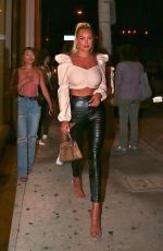 KYLIE JENNER and ANASASIA KARANIKOLAOU Night Out in West Hollywood 08/20/2019