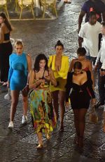 KYLIE JENNER and ANASTASIA KARANIKOLAOU Out in Capri 08/08/2019