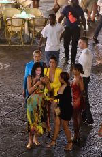 KYLIE JENNER and ANASTASIA KARANIKOLAOU Out in Capri 08/08/2019