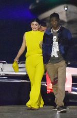 KYLIE JENNER and Travis Scott Night Out in Portofino 08/12/2019