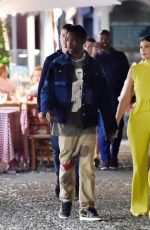 KYLIE JENNER and Travis Scott Night Out in Portofino 08/12/2019