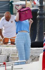 KYLIE JENNER Arrives in Monaco 08/16/2019