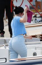KYLIE JENNER Arrives in Monaco 08/16/2019