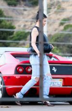 KYLIE JENNER at Nobu in Malibu 08/19/2019