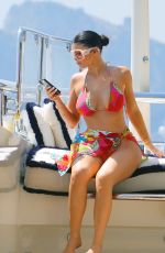 KYLIE JENNER in Bikini on the Yacht in Italy 08/10/2019