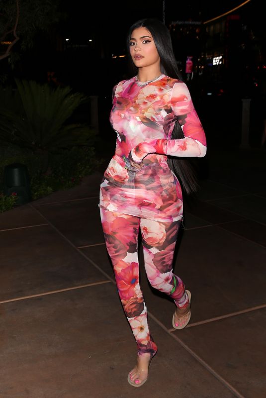 KYLIE JENNER Night Out in Las Vegas 08/27/2019
