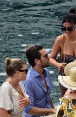 KYLIE JENNER on Vacation in Italy 08/13/2019