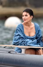 KYLIE JENNER on Vacation in Italy 08/13/2019