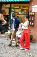KYLIE JENNER Out Shopping in Portofino 08/12/2019