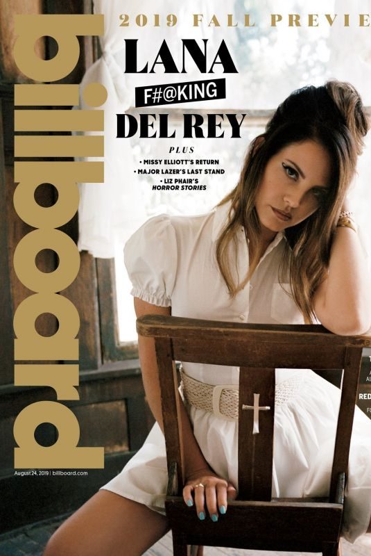 LANA DEL REY in Billboard Magazine, August 2019
