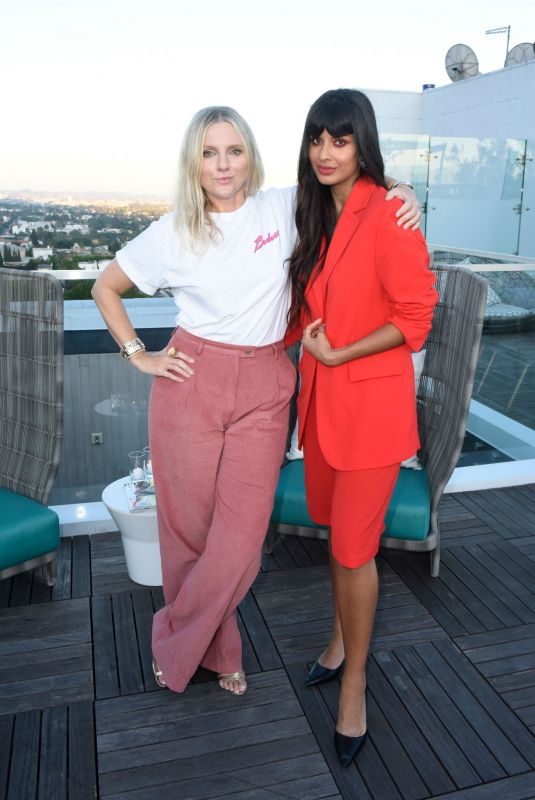 LAURA BROWN and JAMEELA JAMIL at Instyle’s Badass Women Dinner with Foster Grant in West Hollywood 08/13/2019