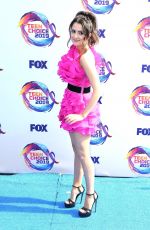 LAURA MARANO at Teen Choice Awards 2019 in Hermosa Beach 08/11/2019