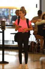 LAUREN BUSHNELL at ALX Airport in Los Angeles 08/03/2019