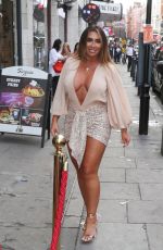 LAUREN GOODGER Arrives at Celebs Go Dating Wrap Party in London 08/07/2019