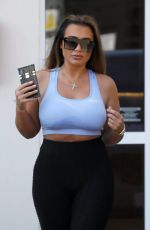 LAUREN GOODGER Leaves Salon in Essex 08/24/2019