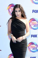 LAUREN JAREGUI at Teen Choice Awards 2019 in Hermosa Beach 08/11/2019