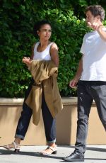 LAUREN RIDLOF Out in Beverly Hills 08/22/2019