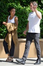 LAUREN RIDLOF Out in Beverly Hills 08/22/2019