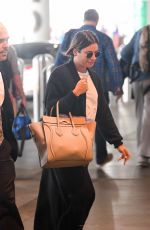 LEA MICHELE at LAX Airport in Los Angeles 08/06/2019