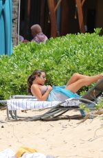 LEA MICHELE in Bikini at a Beach in Hawaii 08/07/2019