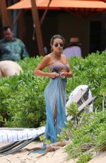 LEA MICHELE in Bikini at a Beach in Hawaii 08/07/2019