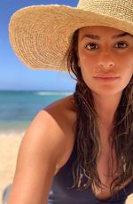 LEA MICHELE in Bikini - Instagram Photos, August 2019