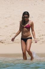 LEA MICHELE in Bikini on the Beach in Hawaii 08/08/2019